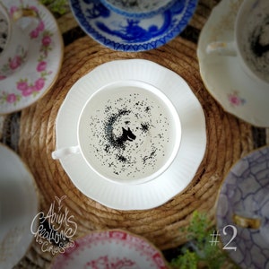 My dear.. You have the Grimm Magic Teacup & Saucer Divination Wizard School Handpainted 2