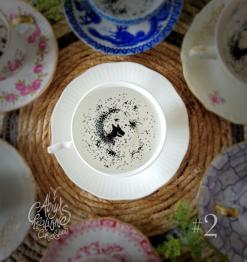 My dear.. You have the Grimm Magic Teacup & Saucer Divination Wizard School Handpainted 2