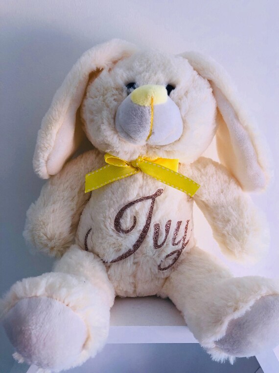 personalised easter bunny teddy