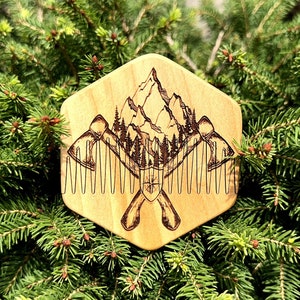 Wide tooth comb, wooden hair brush, beard brush, beard accessories, wooden hair brush, wooden brush, mustache comb