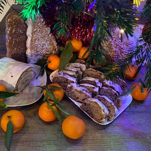 Gingerbread recipe book. Gingerbread dough recipe for gingerbread board.