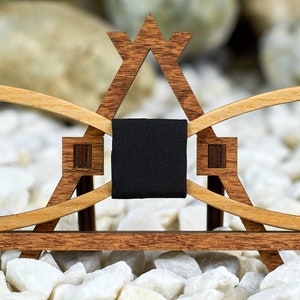 Noeud papillon classique en bois noeud papillon pour homme noeud papillon en bois de mariage rustique noeud papillon personnalisé noeud papillon gravé noeud papillon meilleur homme cadeau noeud papillon en cuir