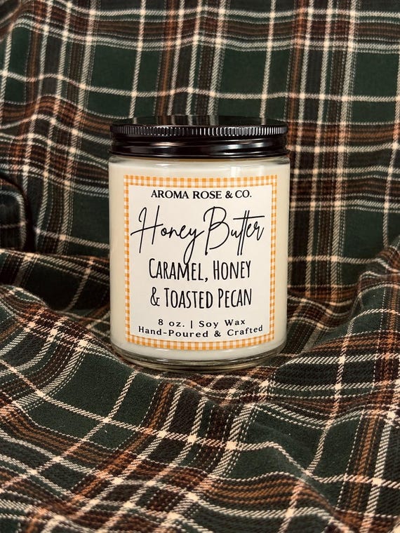 8oz. Honey Butter Candle