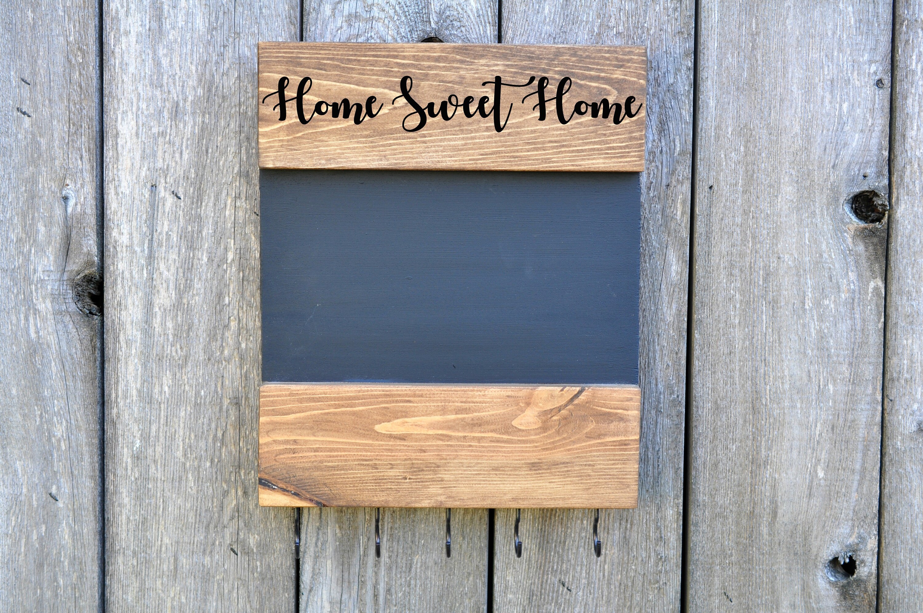 Entryway Organizer Key Holder Key Holder For Wall Mail Etsy
