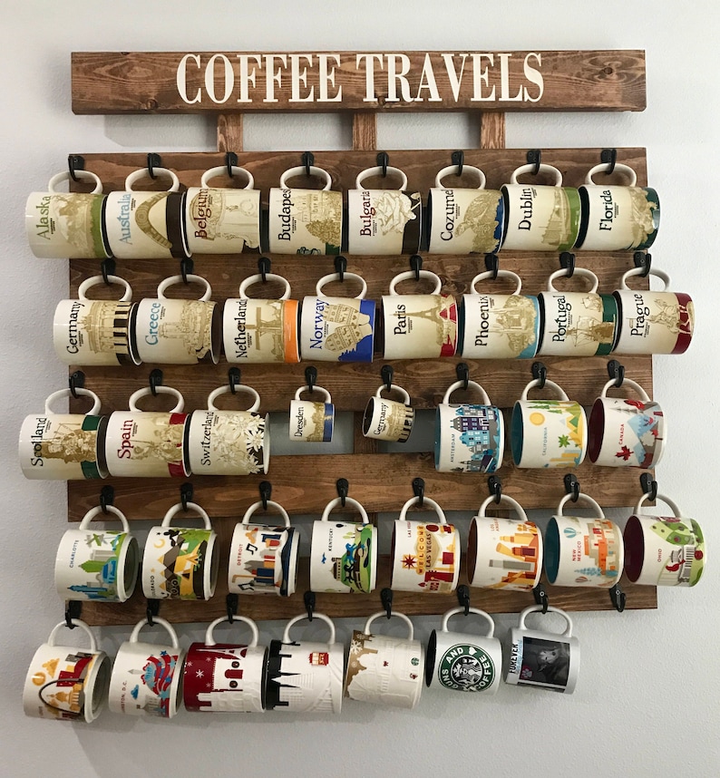 Starbucks Been There Coffee cup holder coffee cup rack 40 ...