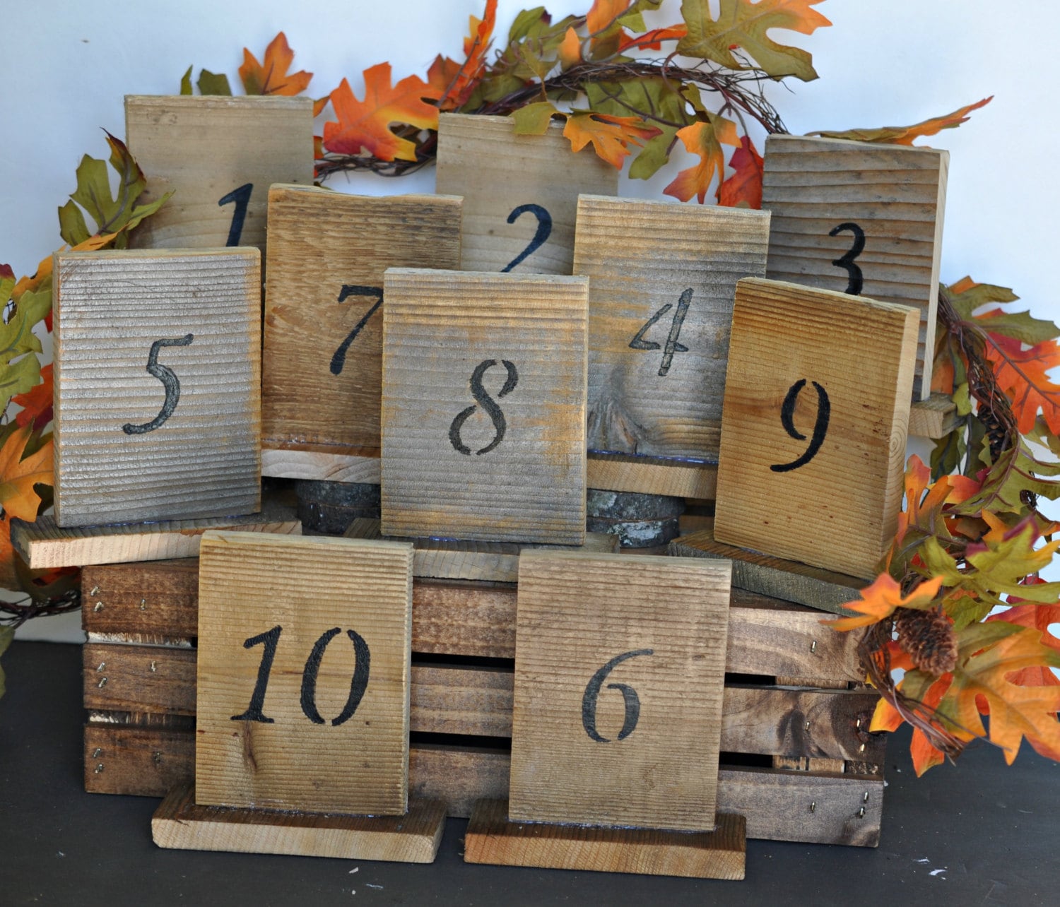 numbers-table-numbers-with-stand-wood-wedding-table-number-etsy