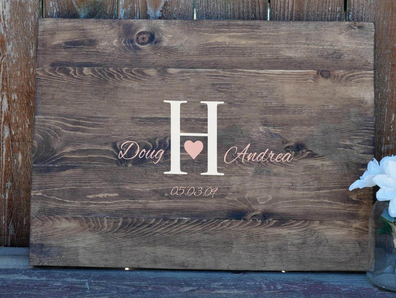 Rustic Wedding Guest Book Alternative Wedding Guest Book Etsy