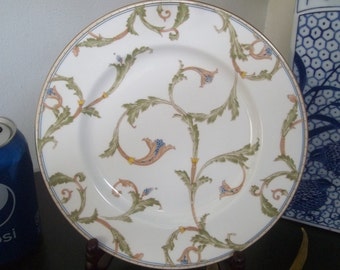Talara Salad Plate (s) 8.5'' Dessert Dish Noritake 'New Lineage II' Pattern Bone China Porcelain Discontinued Thailand
