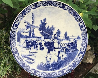 Horse Delft Plate - Etsy Ireland