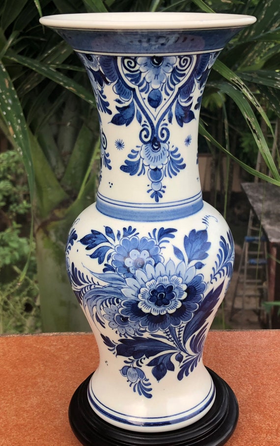 Zenith Delft Vase Delfts 花王 Kaou Urn Jar -