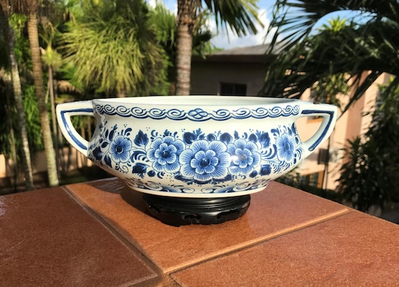 Buy OUD Delft Jardiniere Delfts Blauw Bloempot 花王 Kaou in India - Etsy