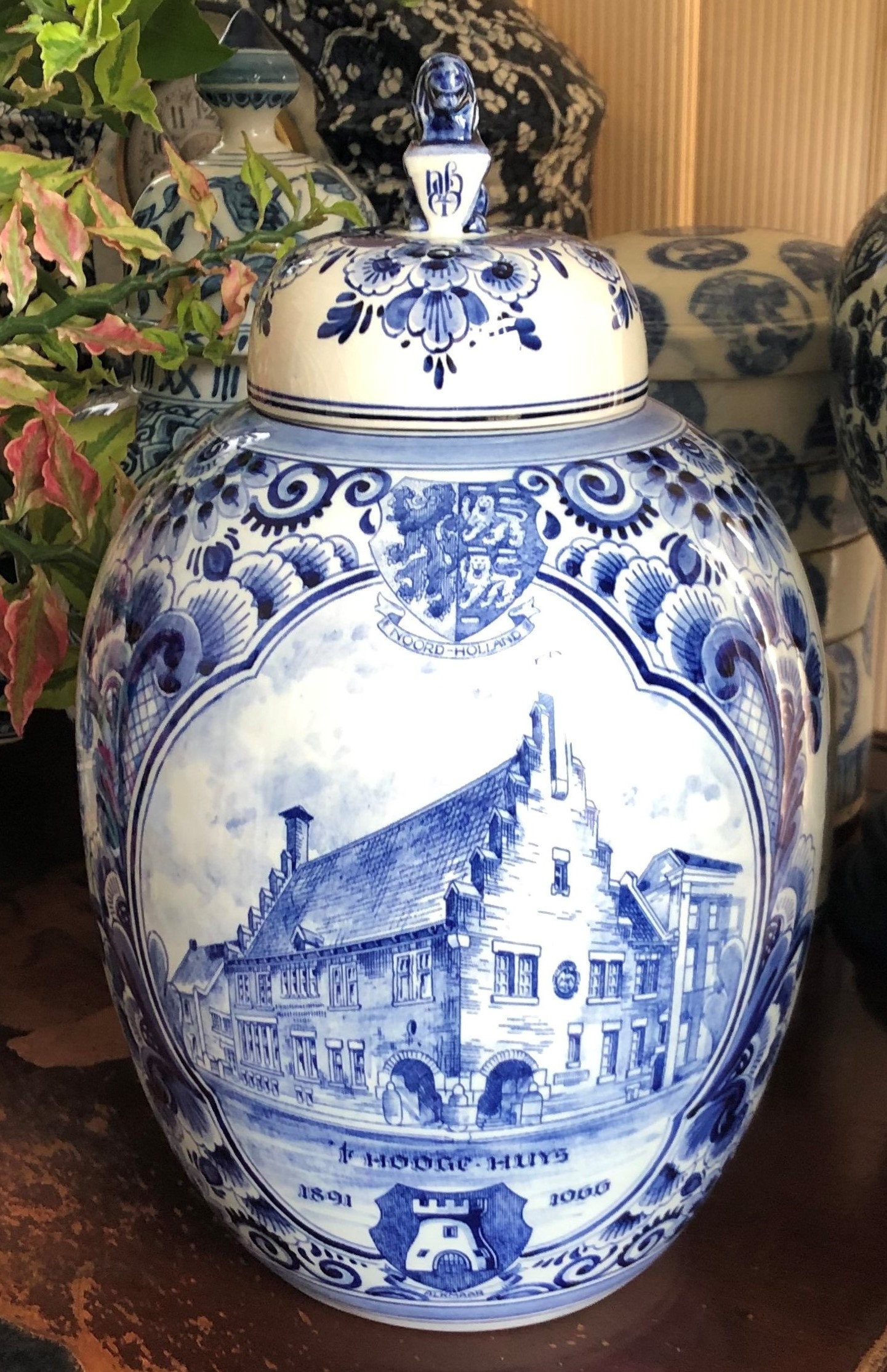 HUGE! Delft Blue 21