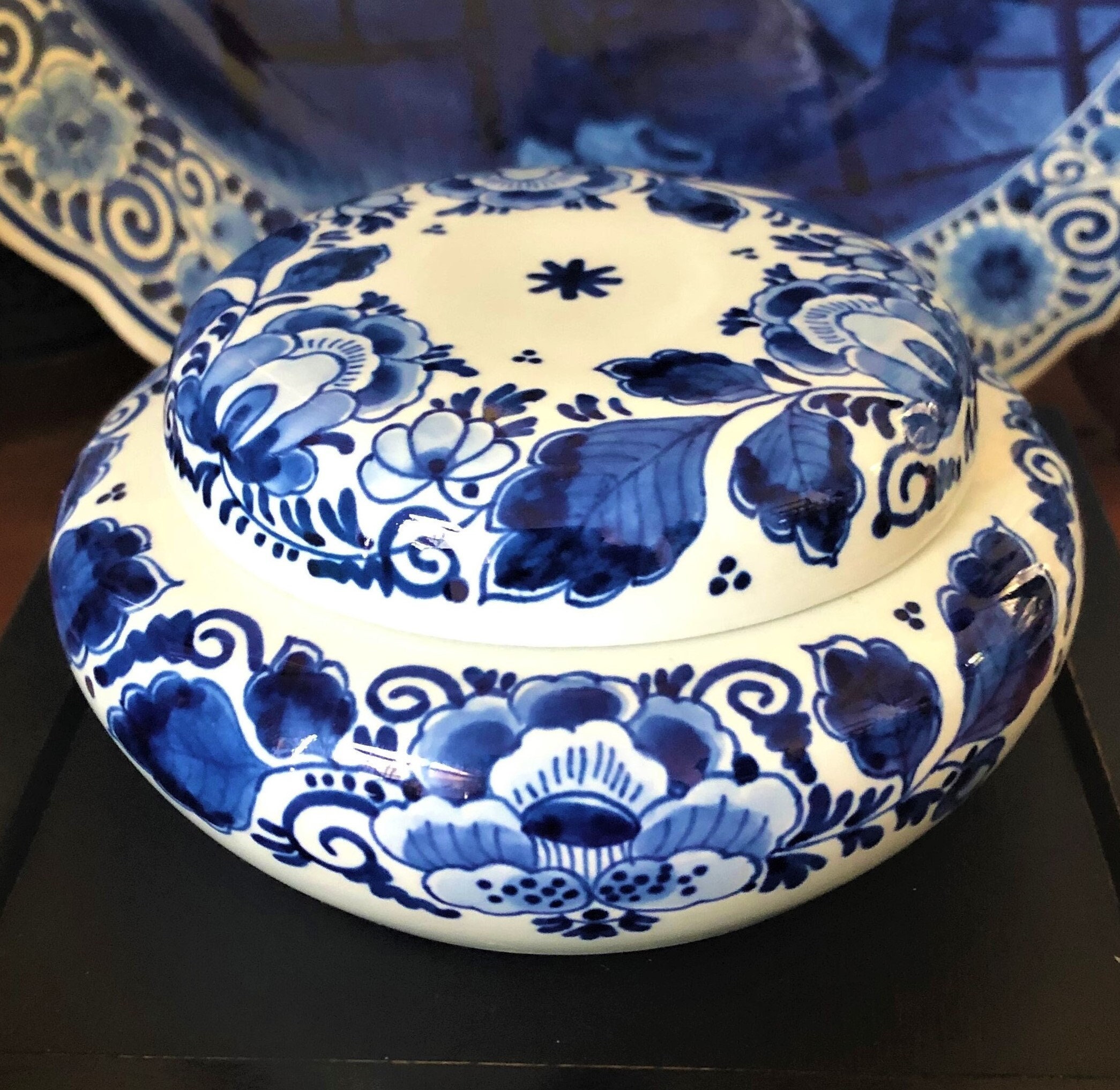 Delfts blauw】1点もの ビンテージ デルフト焼き アンティーク希少