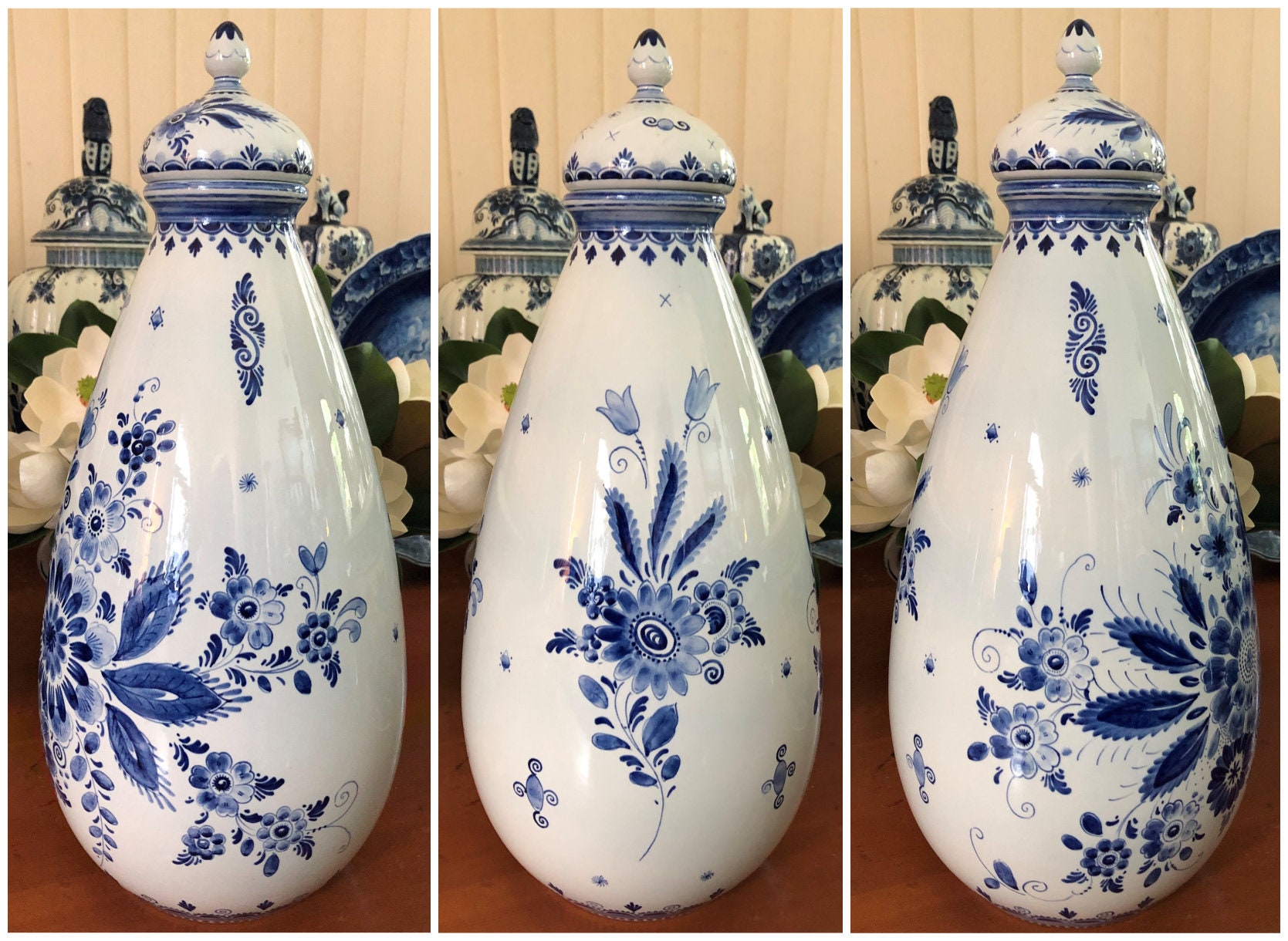 HUGE! Delft Blue 21