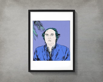 Van Morrison A3 Art Print