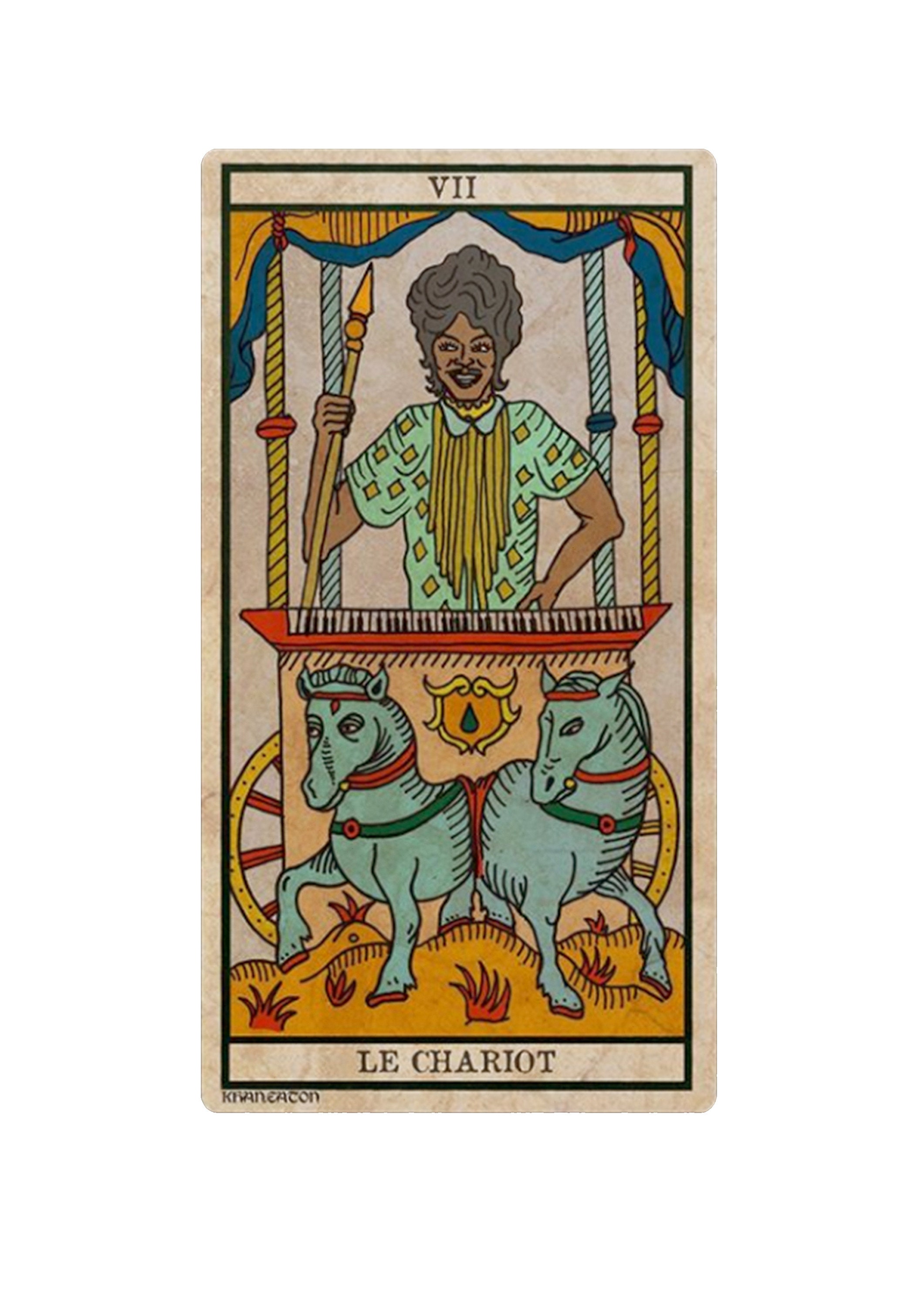 Little Richard Black Power Tarot Print Etsy
