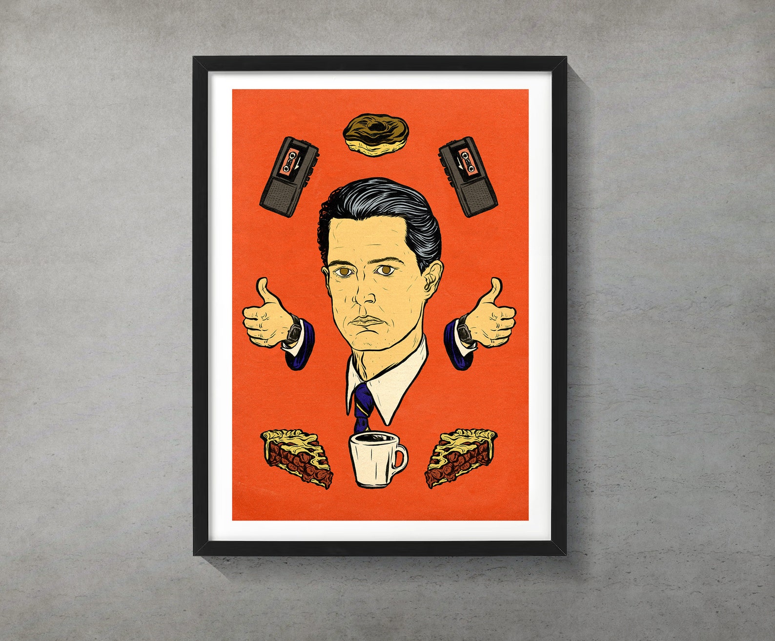 Twin Peaks Special Agent Dale Cooper A3 Print - Etsy