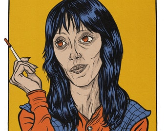 The Shining - A3 Shelley Duvall Print - Wendy Torrance