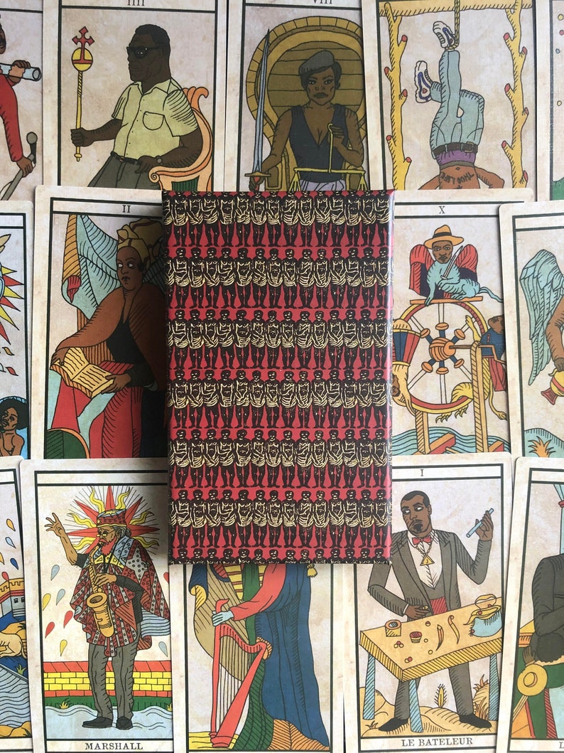 The Black Power Tarot MAJOR ARCANA Etsy