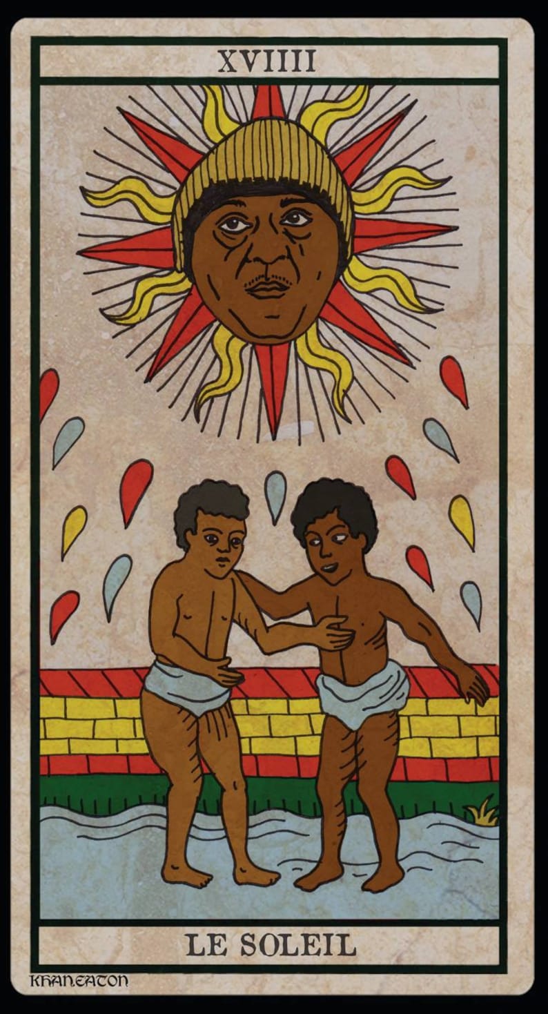 The Black Power Tarot MAJOR ARCANA Tarot Deck image 4