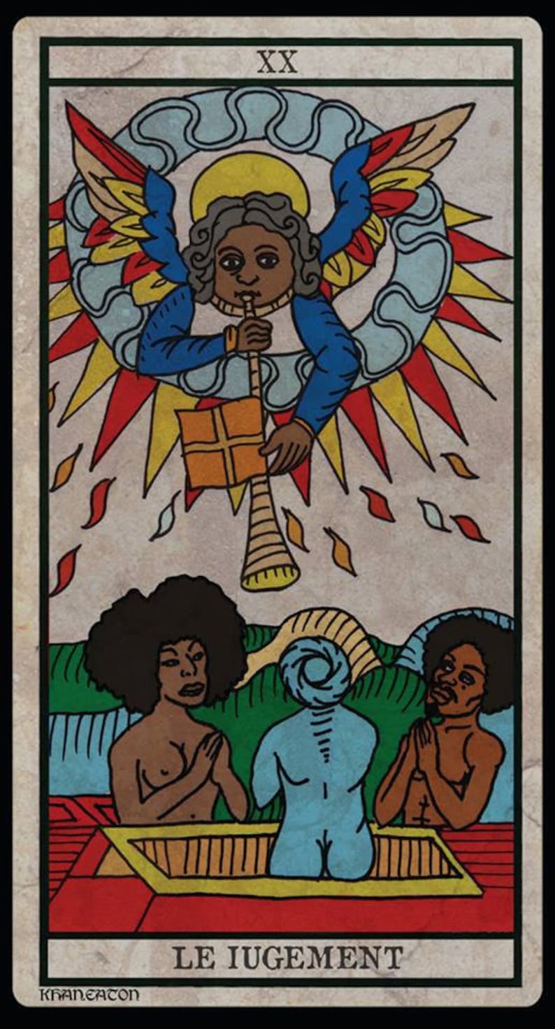 The Black Power Tarot MAJOR ARCANA Tarot Deck image 7