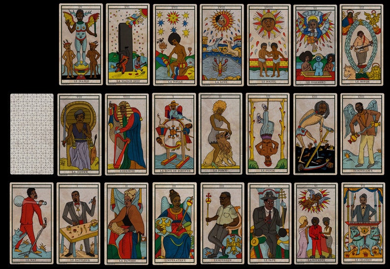 The Black Power Tarot MAJOR ARCANA Tarot Deck image 3