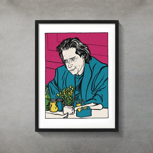 Curb Your Enthusiasm - Richard Lewis A3 print