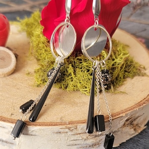 Dangling earrings