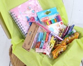 Ein Geschenk für eine kleine Prinzessin Ein Geschenk für den Urlaub Mädchen Geheimnisse Kindliches Glück Geschenk-Box Geburtstags-Geschenk Grüße aus der Ukraine