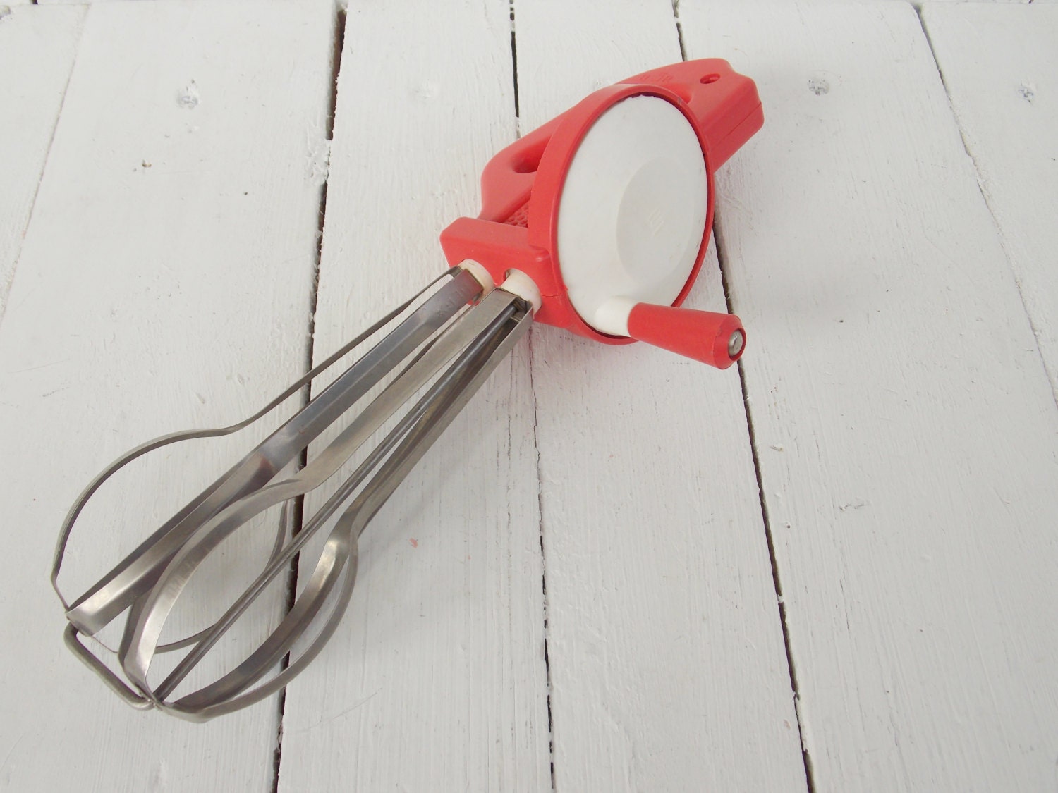On Sale Vintage Hand Whisk Gloria DDR GERMANY Egg Beater Hand 