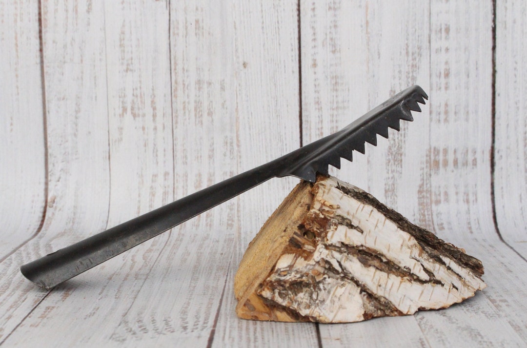 Metal Peeler With Very Sharp Teeth Vintage Thing Useful in the