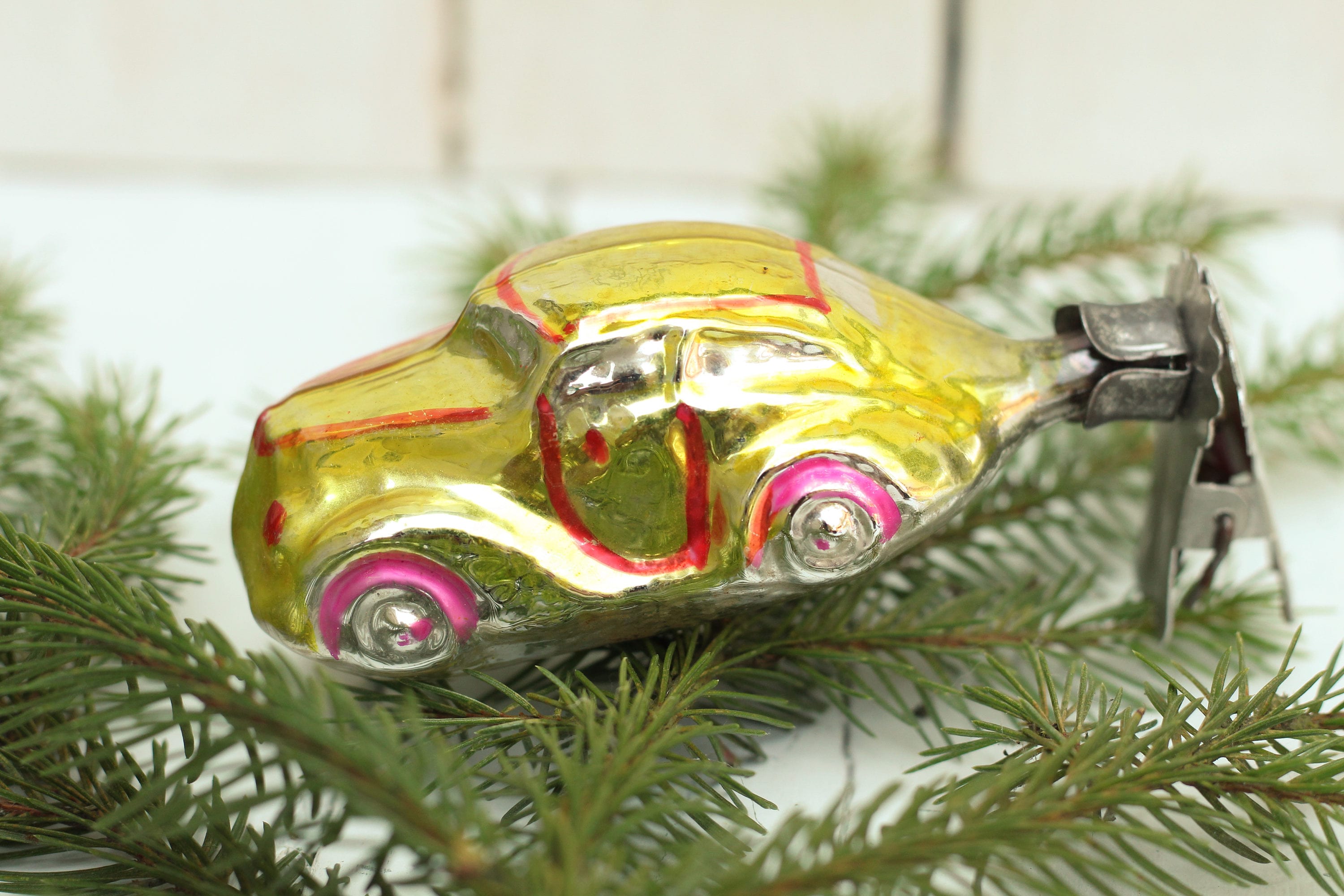 Christmas Toy Car Christmas Ornaments Christmas Decor Tree New Etsy