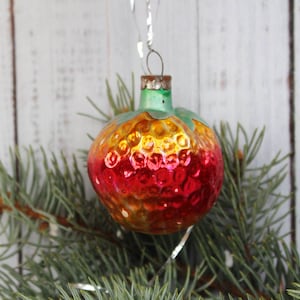 Christmas Toy - Strawberry Toy Strawberry Christmas Decor Christmas Ornament Christmas Decoration Collectible Toy Christmas Gift Glass Decor