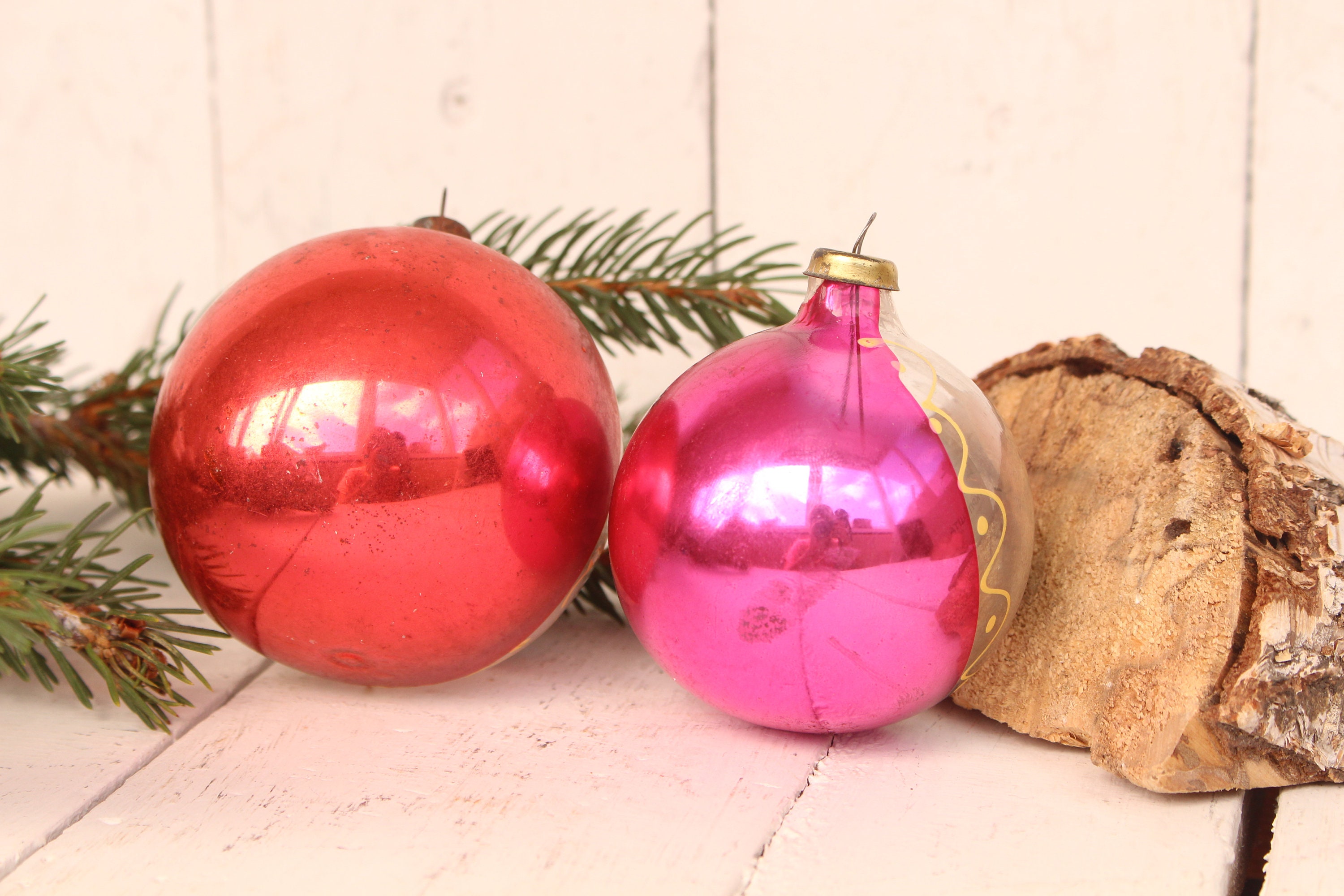 Patterned Christmas Balls Christmas Decorations Christmas Toys Etsy UK