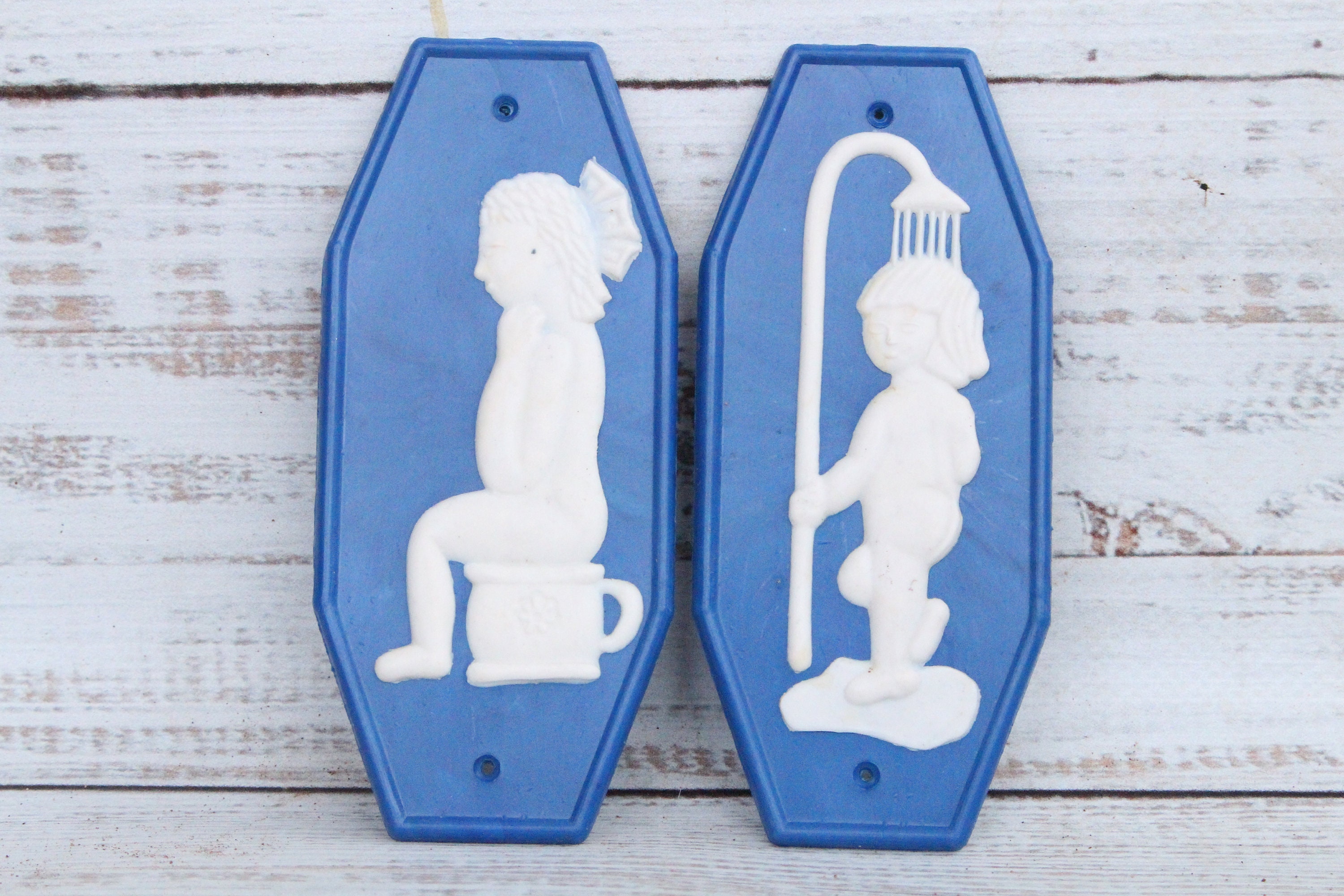 Vintage Soviet Door Sign Bathroom Decor Cafe Restroom decor Bathroom door plaque Embellishment toilet Signs on toilet and bathroom door