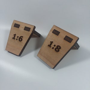 Dovetail Layout Jig Laser Pattern