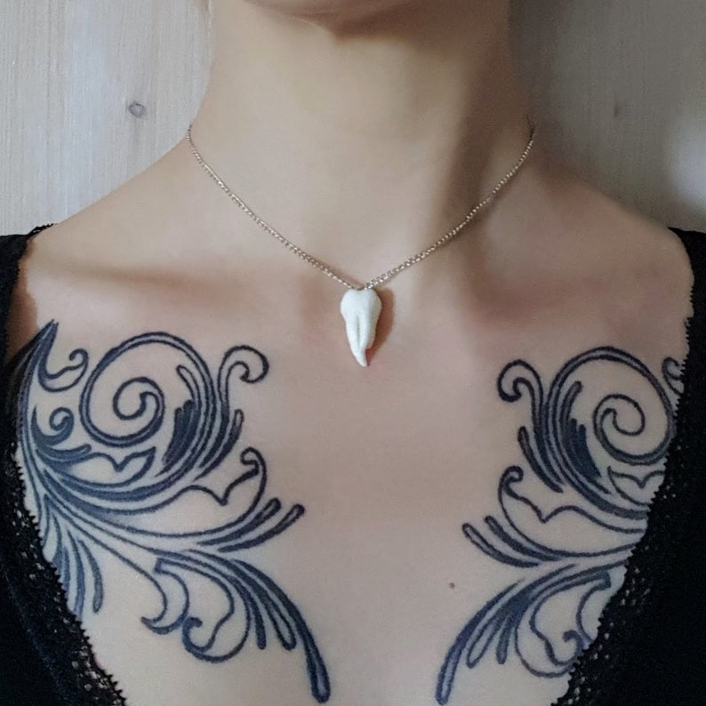 Wisdom tooth necklace