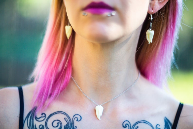 Wisdom tooth necklace