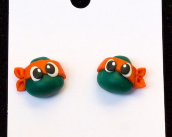 Michelangelo Inspired Earrings