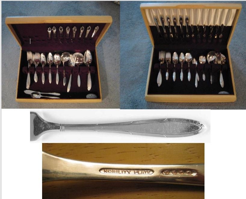 Oneida Reverie Nobility Silverplate Flatware – Your Choice Of Pieces, Clean Used, USA Made