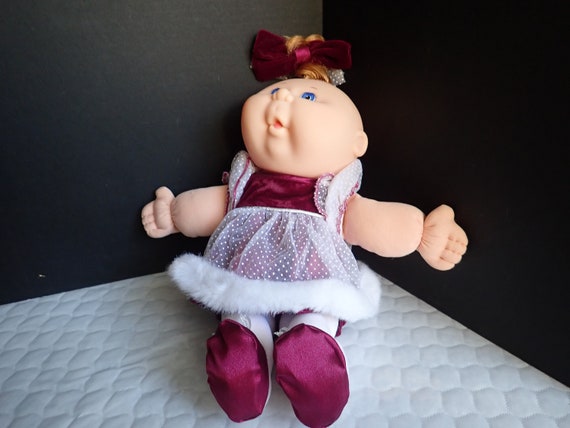 Mattel 1995 13 Kohl Patch Baby Puppe Burgund Und Weiß | Etsy