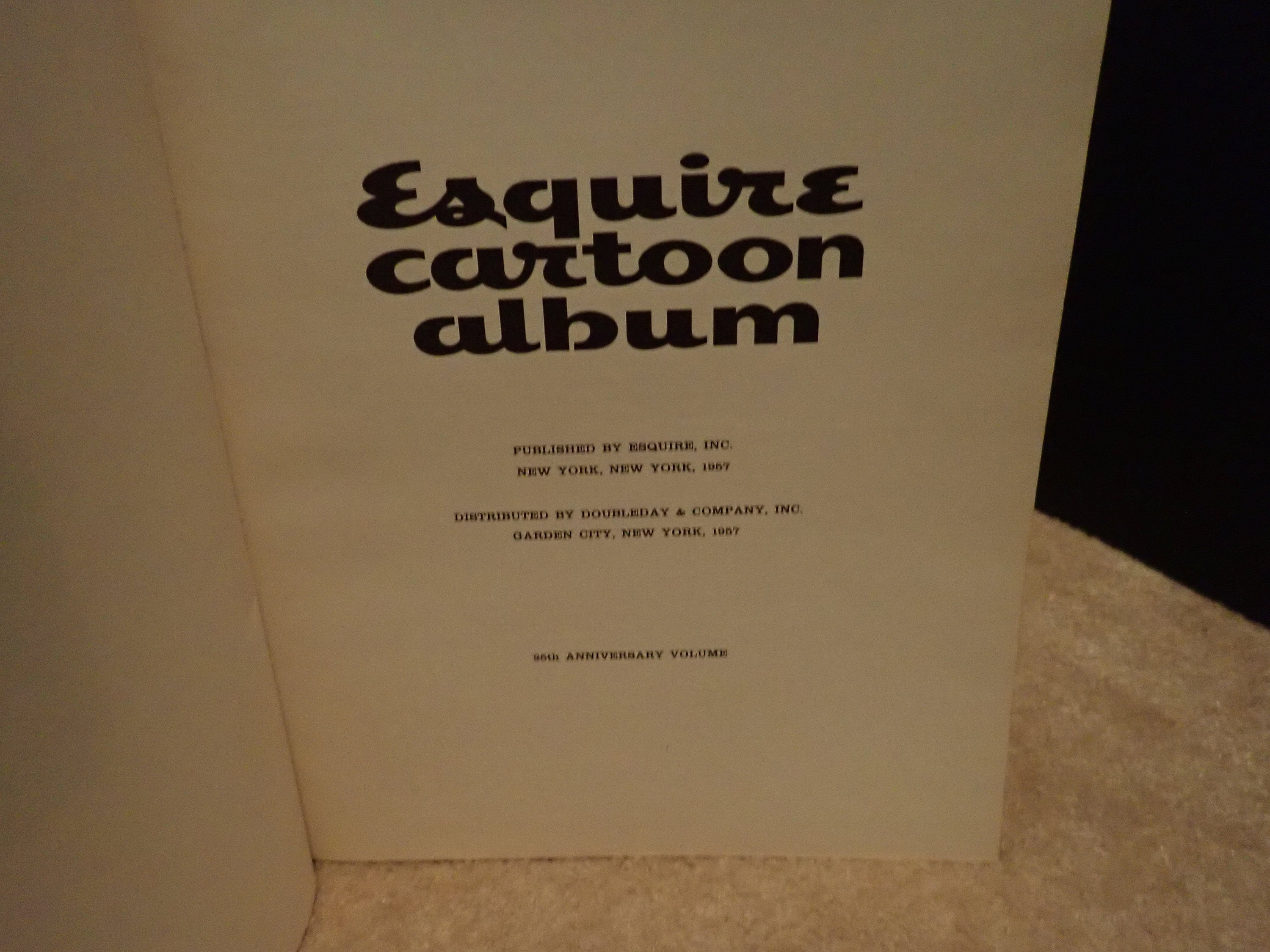 Esquire 1957 Cartoon Album 25th Anniversary Volume - Etsy