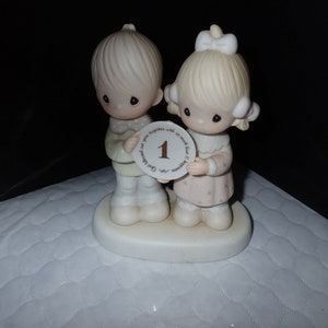 Enesco Precious Moments God Blesses One Year Together #E2854