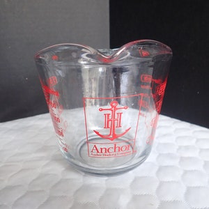 Anchor Hocking Company Logo 2 Cups Measuring Cup