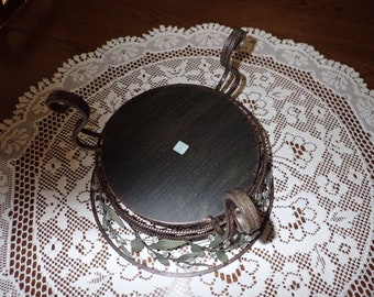Partylite Garden Lites 3 Wick Holder With Glass Insert