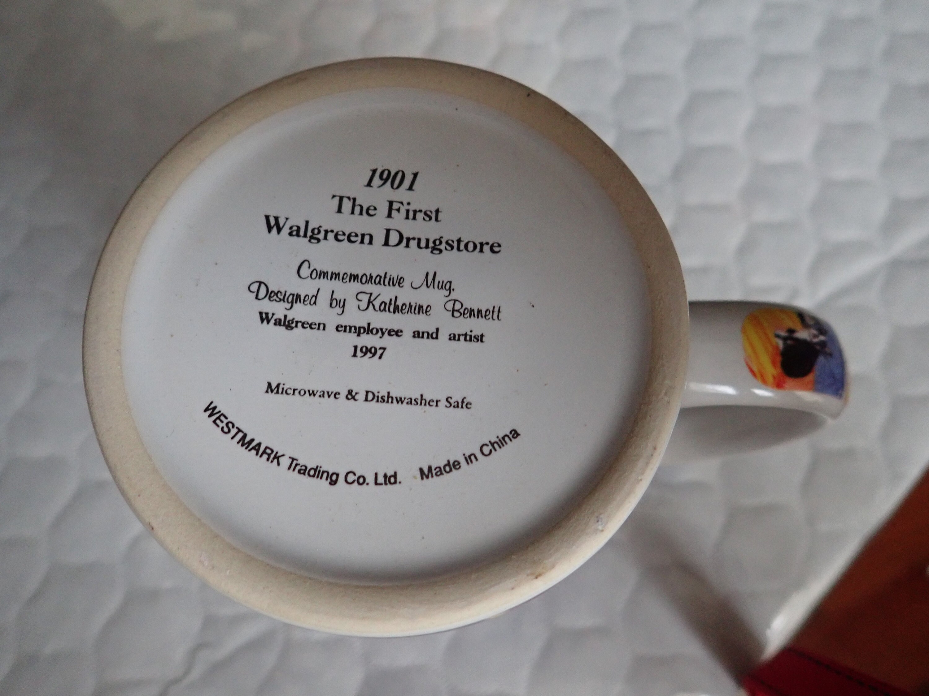 The First Walgreen Drugstore 1901 Commemorative Mug With Deed Etsy