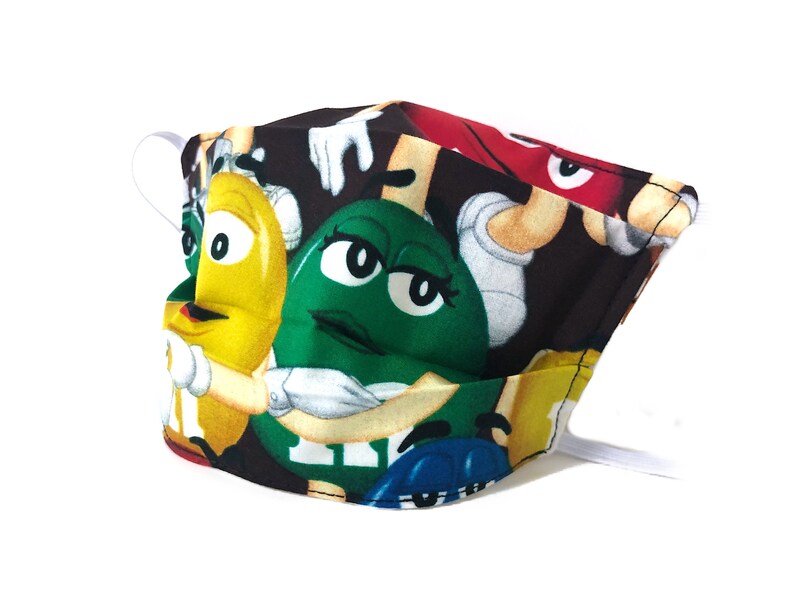 M&M Face mask candy kids masks adult face masks Etsy