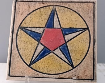 Custom Ceramic Tile with Rooster