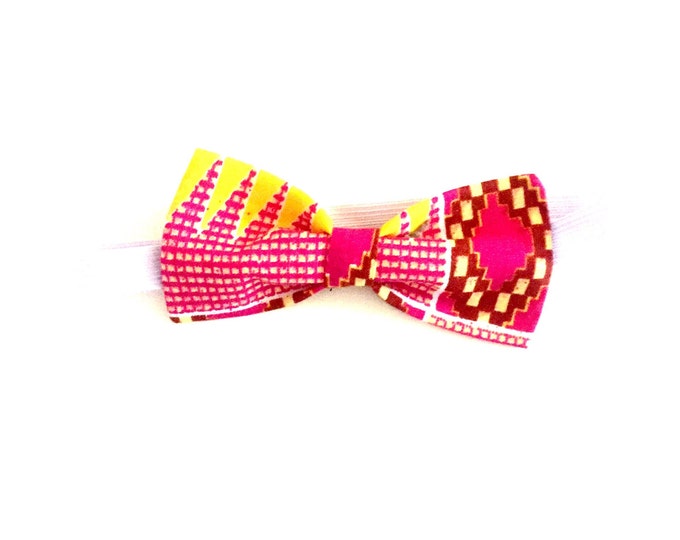 African print bow tie. Wax. Ankara. 100% cotton. Made in Ghana.