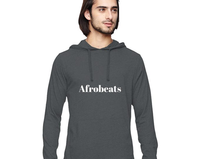 Comfortable Conscious Hoodie - Eco-Friendly Casual Wear for Music Lovers. Organic Cotton. Minimalist Scandinavian Design by TheTextStyle